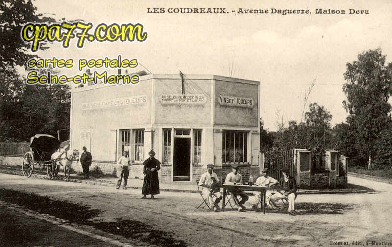 Chelles (Seine-et-Marne) - Les Coudreaux – Avenue Daguerre, Maison Deru