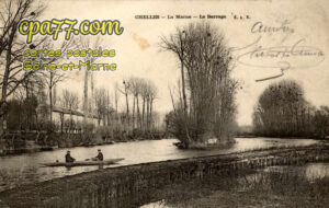 Chelles (Seine-et-Marne) - La Marne – Le Barrage