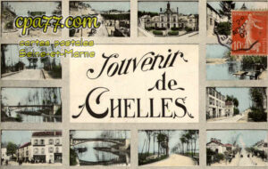 Chelles (Seine-et-Marne) - Carte « Souvenir de Chelles »