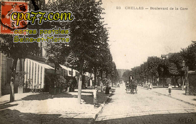 Chelles (Seine-et-Marne) - Boulevard de la Gare