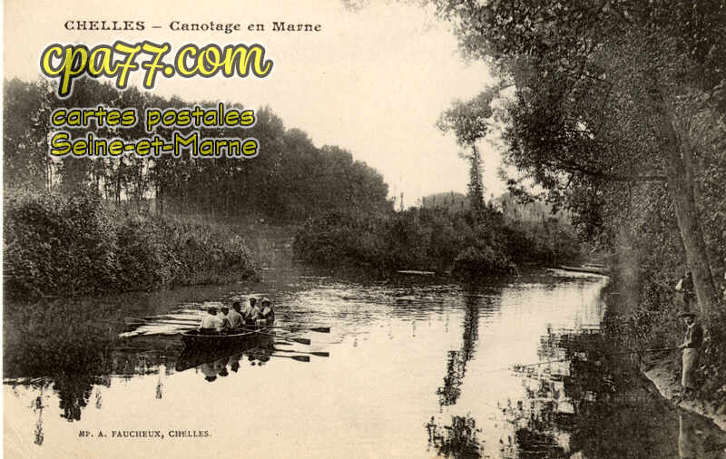 Chelles (Seine-et-Marne) - Canotage en Marne