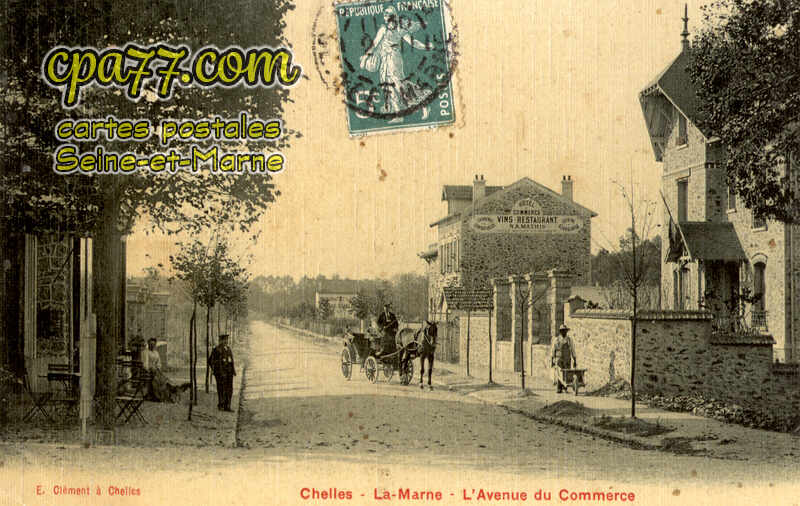 Chelles (Seine-et-Marne) - La Marne – L&rsquo;Avenue du Commerce
