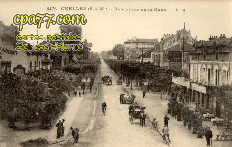 Chelles (Seine-et-Marne) - Boulevard de la Gare