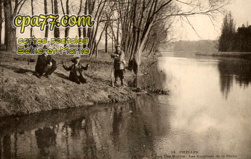 Chelles (Seine-et-Marne) - La Marne – Aux Iles-Mortes – Les Surprises de la Pêche