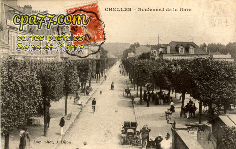 Chelles (Seine-et-Marne) - Boulevard de la Gare