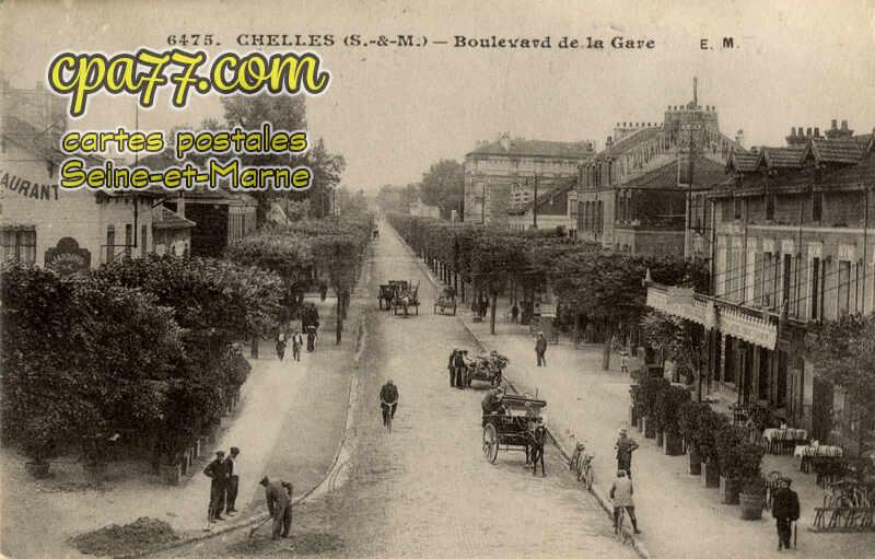 Chelles (Seine-et-Marne) - Boulevard de la gare
