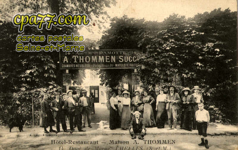 Chelles (Seine-et-Marne) - Hôtel-Restaurant – Maison A. Thommen