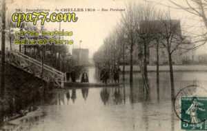 Chelles (Seine-et-Marne) - Inondation de Chelles 1910 – Rue Perdonet