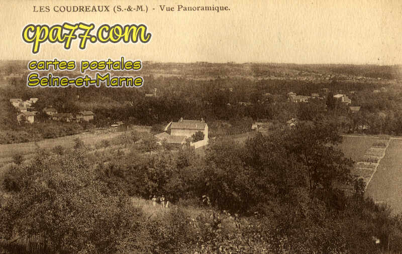 Chelles (Seine-et-Marne) - Les Coudreaux (S.-&-M.) – Vue Panoramique