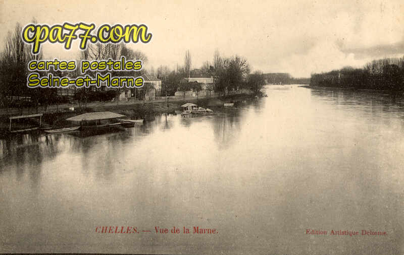 Chelles (Seine-et-Marne) - Vue de la Marne