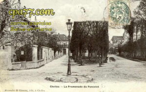 Chelles (Seine-et-Marne) - La Promenade du Poncelet