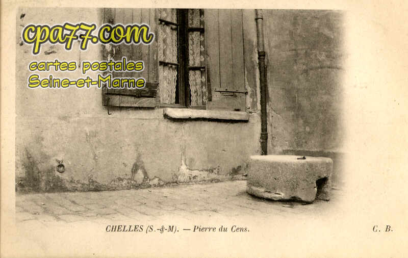 Chelles (Seine-et-Marne) - Pierre du Cens.
