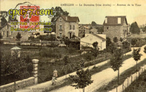Chelles (Seine-et-Marne) - Le Domaine (rive droite) – Avenue de la Tour