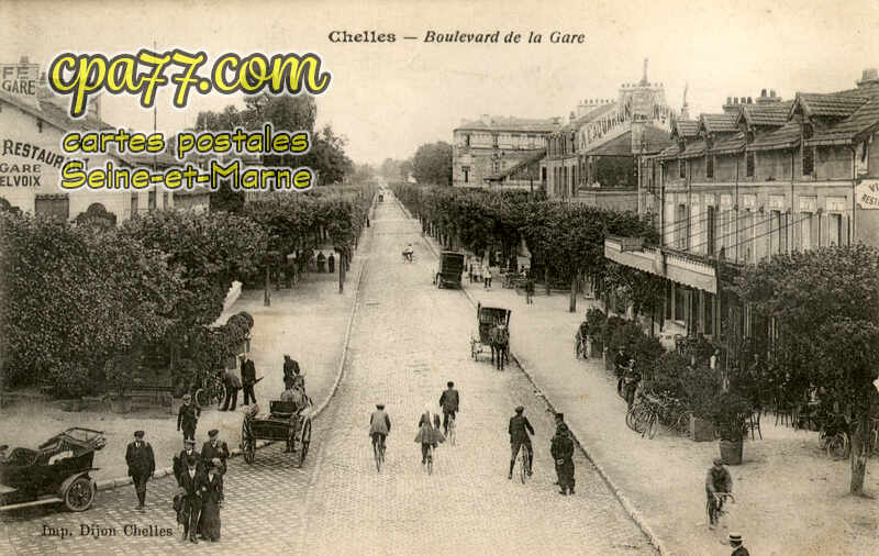 Chelles (Seine-et-Marne) - Boulevard de la Gare