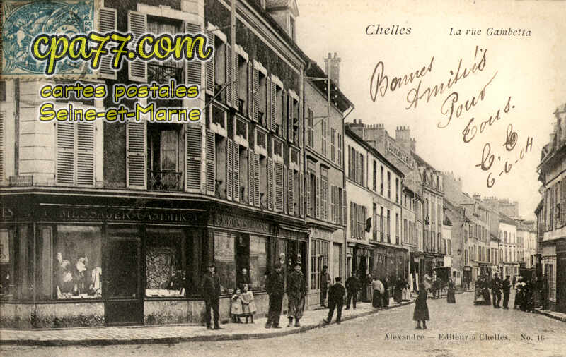 Chelles (Seine-et-Marne) - La Rue Gambetta