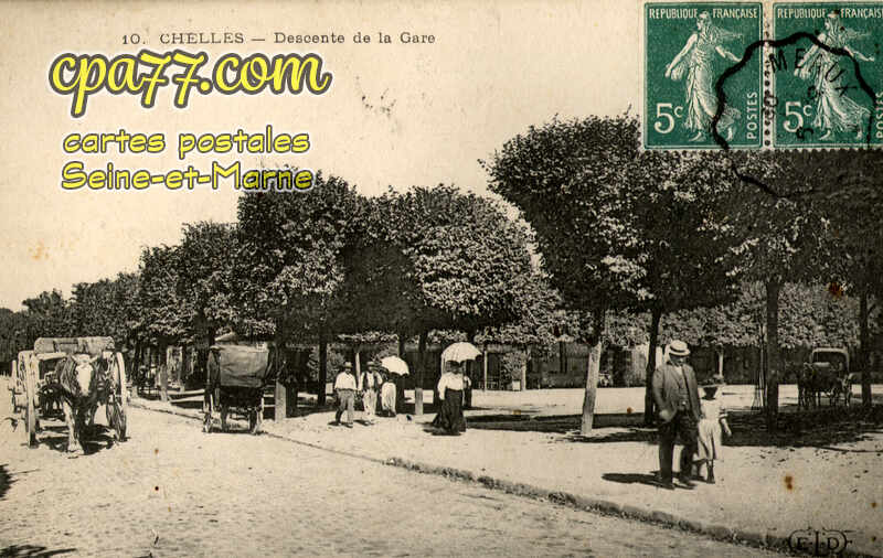 Chelles (Seine-et-Marne) - Descente de la Gare