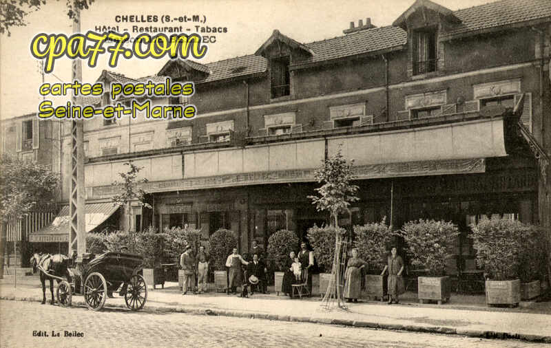 Chelles (Seine-et-Marne) - Hôtel – Restaurant – Tabacs – Maison Le Bellec