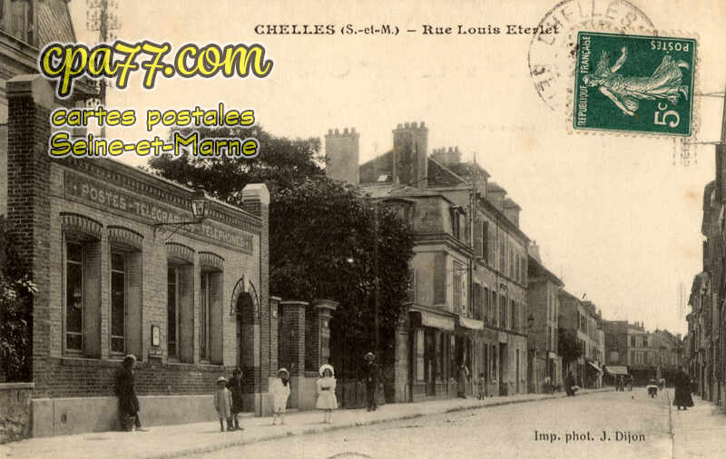 Chelles (Seine-et-Marne) - Rue Louis Eterlet