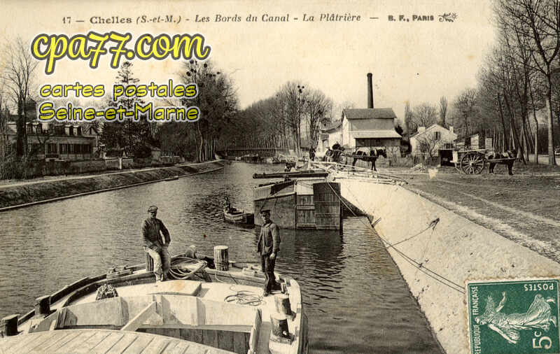 Chelles (Seine-et-Marne) - Les Bords du Canal – La Plâtrière