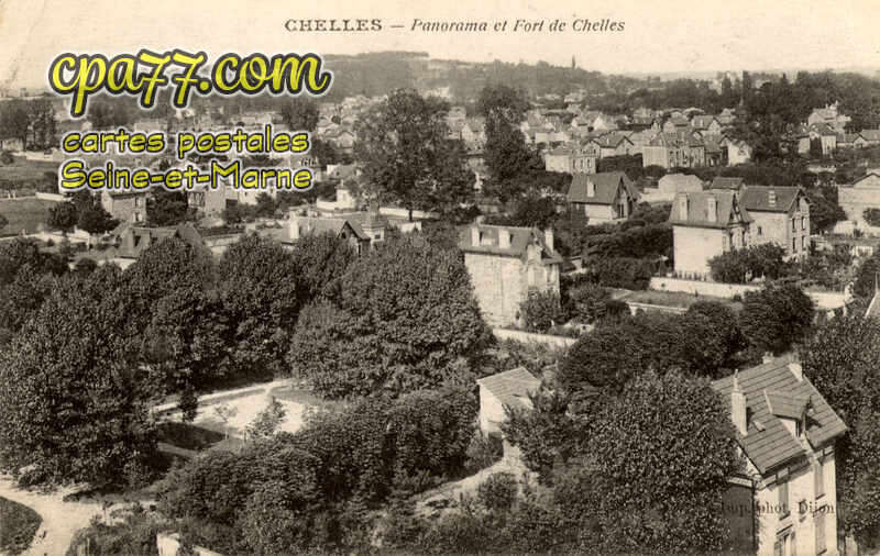 Chelles (Seine-et-Marne) - Panorama et Fort de Chelles