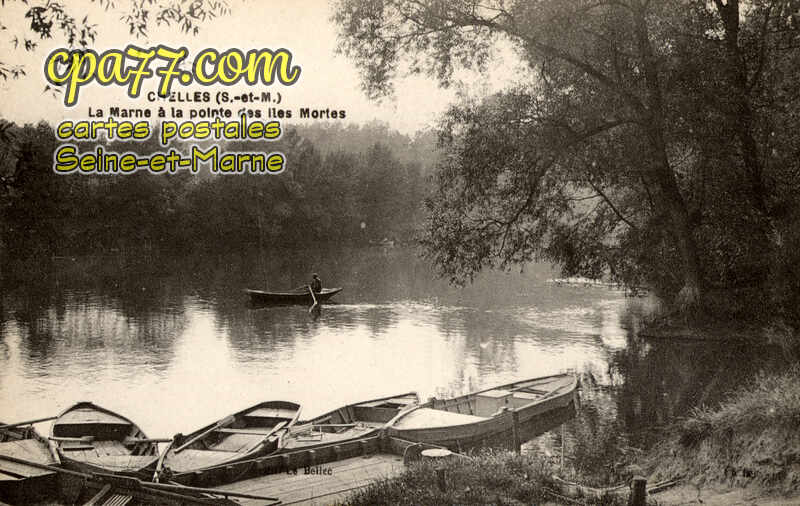 Chelles (Seine-et-Marne) - La Marne à la pointe des Iles Mortes