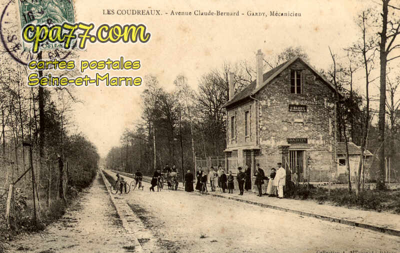 Chelles (Seine-et-Marne) - Avenue Claude-Bernard – Gardy, Mécanicien