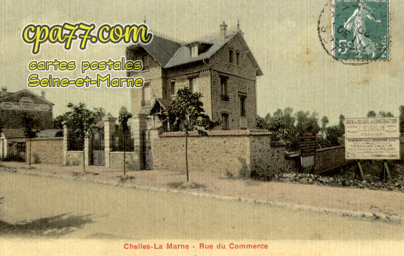 Chelles (Seine-et-Marne) - Rue du Commerce