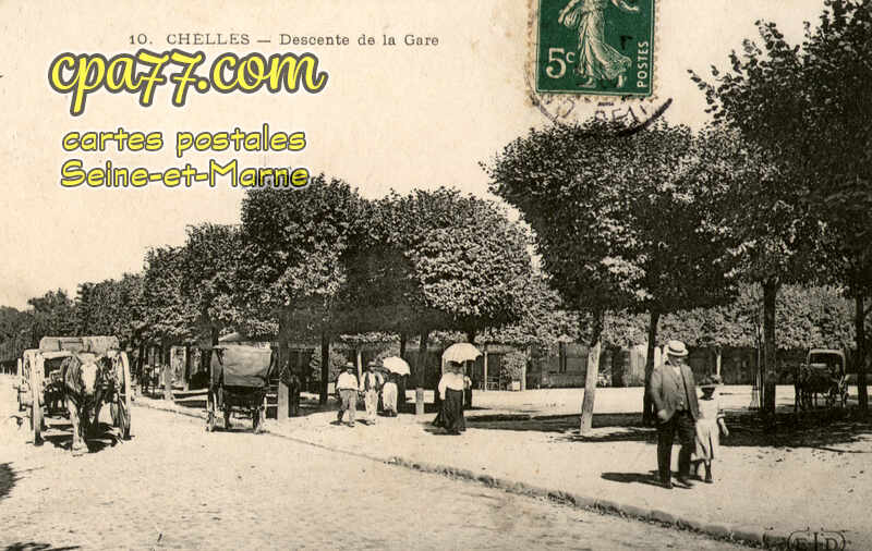 Chelles (Seine-et-Marne) - Descente de la Gare