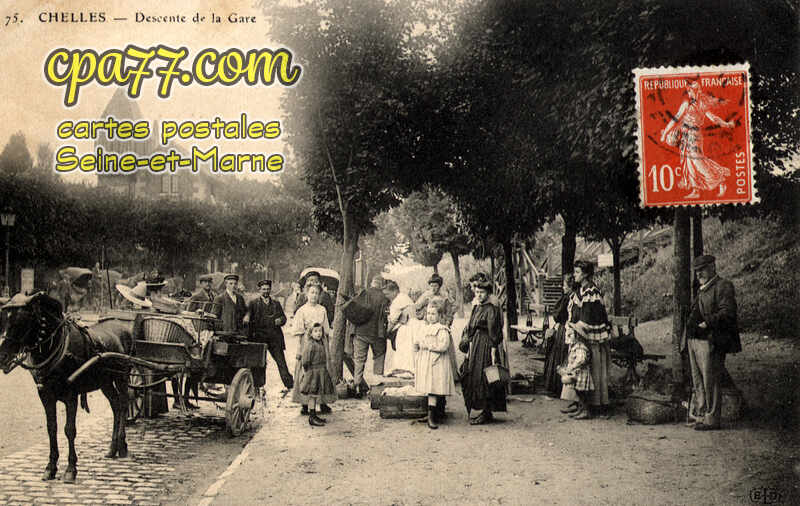 Chelles (Seine-et-Marne) - Descente de la Gare