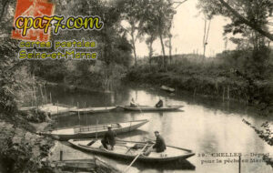 Chelles (Seine-et-Marne) - Départ pour la pêche en Marne