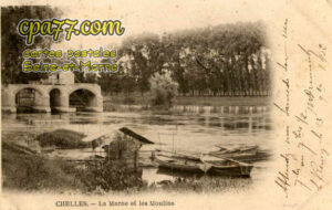 Chelles (Seine-et-Marne) - La Marne et les Moulins