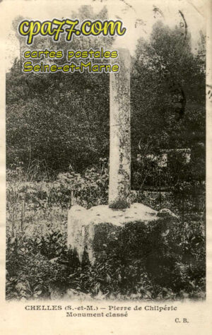 Chelles (Seine-et-Marne) - Pierre de Chilpéric – Monument classé