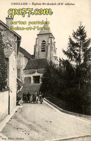 Chelles (Seine-et-Marne) - Eglise St-André (XVe siècle)