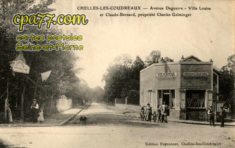 Chelles (Seine-et-Marne) - Avenue Daguerre – Villa Louise et Claude-Bernard, propriété Charles Gelminger (en l&rsquo;état)