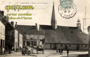 Chevru (Seine-et-Marne) - Place de la Forge