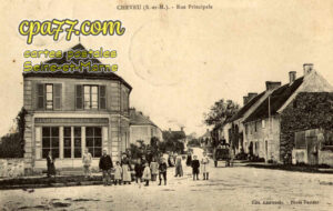 Chevru (Seine-et-Marne) - Rue Principale