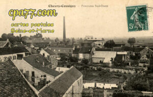 Chevry Cossigny (Seine-et-Marne) - Panorama Sud-Ouest