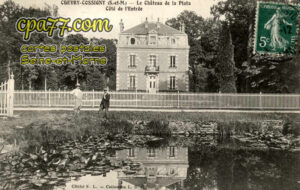 Chevry Cossigny (Seine-et-Marne) - Le Château de la Plata – Côté de l&rsquo;Entrée
