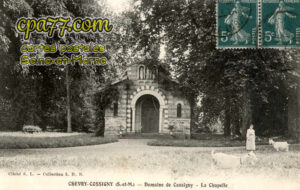 Chevry Cossigny (Seine-et-Marne) - Domaine de Cossigny – La Chapelle