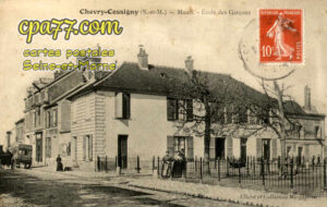 Chevry Cossigny (Seine-et-Marne) - Mairie – Ecole des Garçons