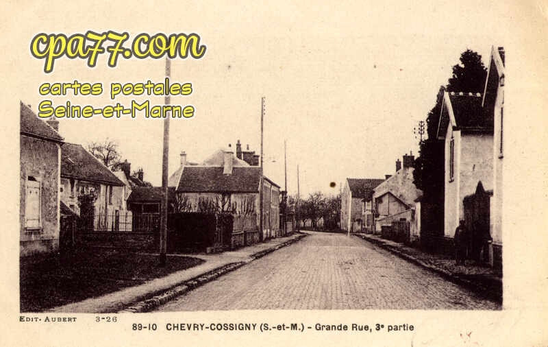 Chevry Cossigny (Seine-et-Marne) - Grande, 3e partie