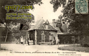 Chevry En Sereine (Seine-et-Marne) - Château de Chevry, près Lorrez-le-Bocage (S.-et-M.) – La Conciergerie