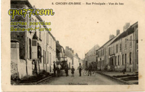 Choisy En Brie (Seine-et-Marne) - Rue Principale – Vue du bas