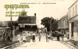 Choisy En Brie (Seine-et-Marne) - Rue de la Poste