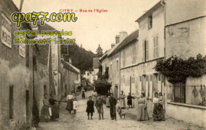 Citry (Seine-et-Marne) - Rue de l’Eglise