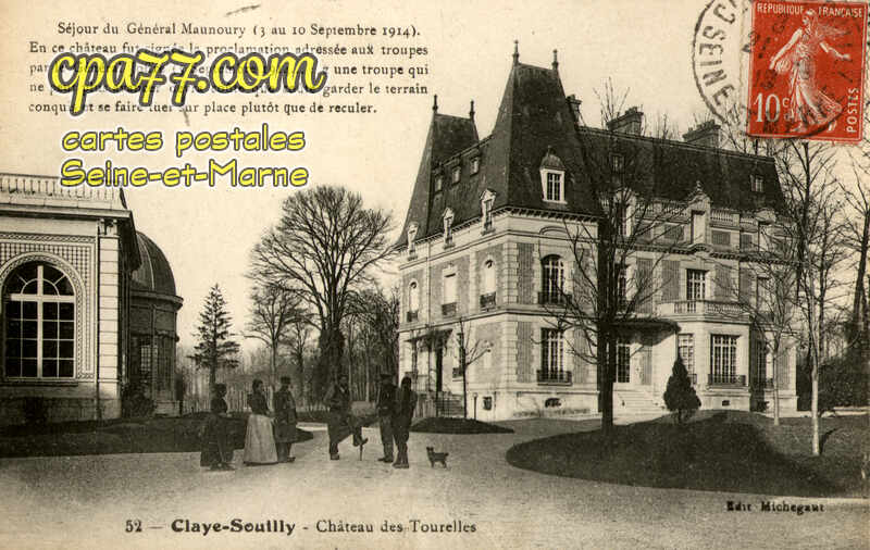 Claye Souilly (Seine-et-Marne) - Château des Tourelles