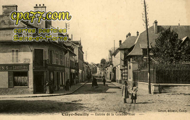 Claye Souilly (Seine-et-Marne) - Entrée de la Grande Rue