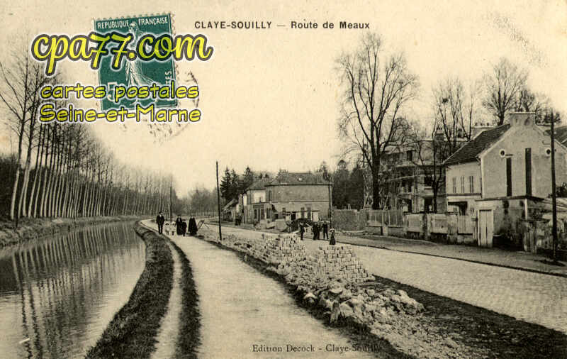 Claye Souilly (Seine-et-Marne) - Route de Meaux