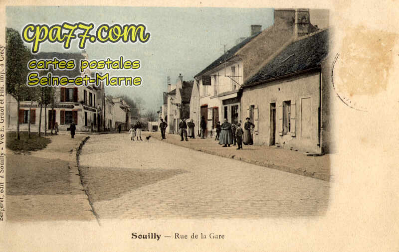 Claye Souilly (Seine-et-Marne) - Rue de la Gare