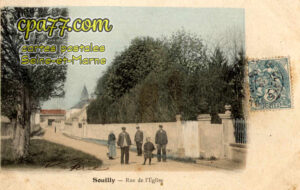 Claye Souilly (Seine-et-Marne) - Rue de l&rsquo;Eglise